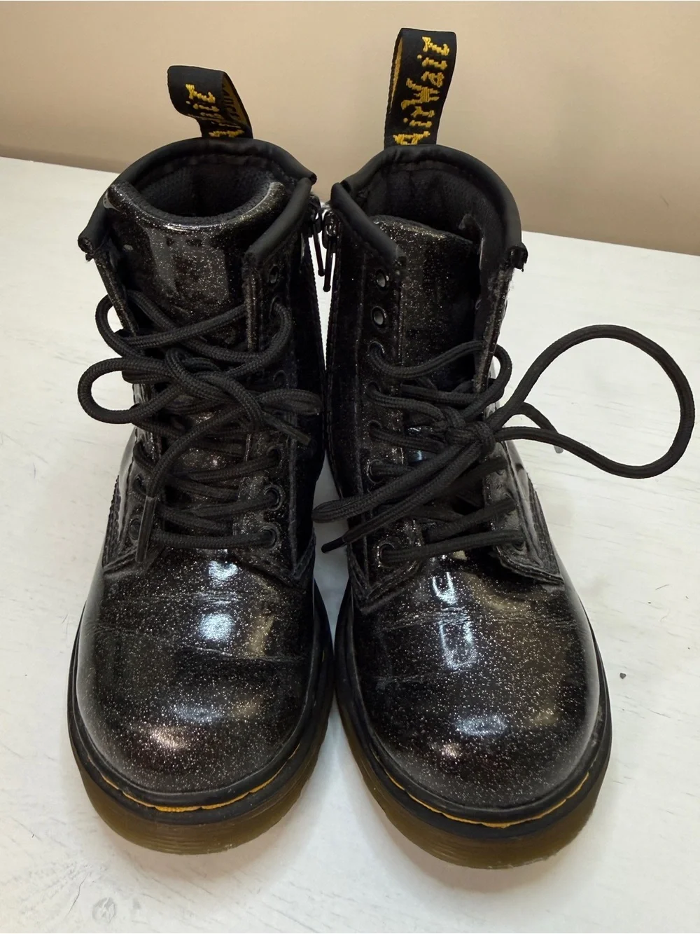 Dr Martens 1460 Sparkle Boot Kids 9